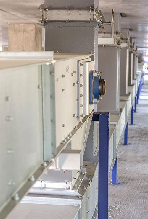 Конвейер скребковый цепной